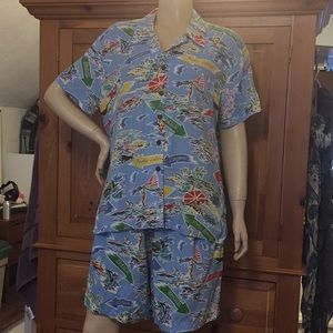 Reyn Spooner Resort Wear Outfit Vacation Beaches
